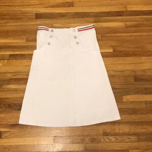 4/$25 KIDICHIC white A- line Knee Length Skirt Size XXL